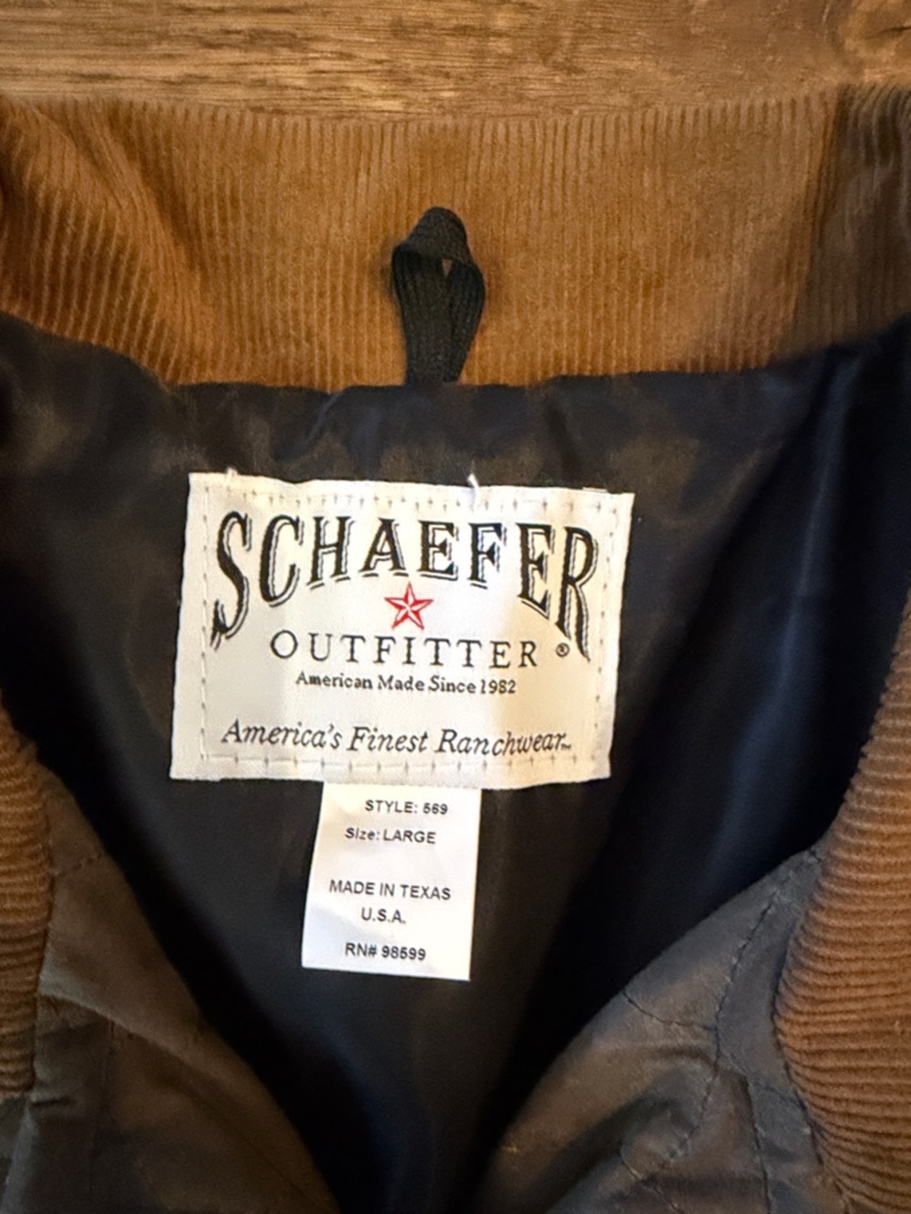 SCHAEFER RANGEWAX® BLACKTAIL QUILTED JACKET - Picture 2 of 5